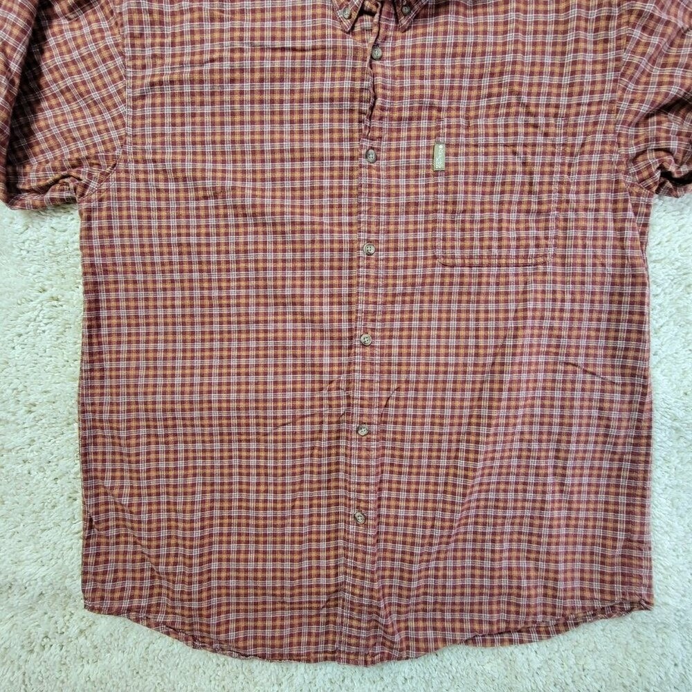 Columbia XCO Men's 2XL Plaid Long Sleeve Button Down Outdoor Hiking Shirt AM7412 - Picture 8 of 12
